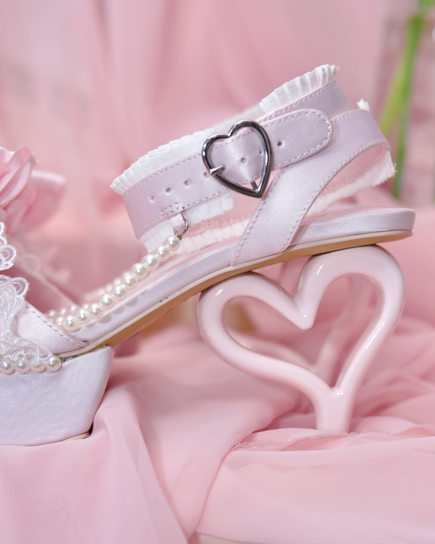 Princess Rose Platform Sandals - Pink // PREORDER