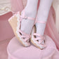 Summer Hime Wedge Sandals - Pink // PREORDER