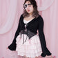 Call Me Sweet Cotton Cardigan - Black