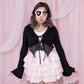 Call Me Sweet Cotton Cardigan - Black