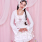 Call Me Sweet Cotton Cardigan - White