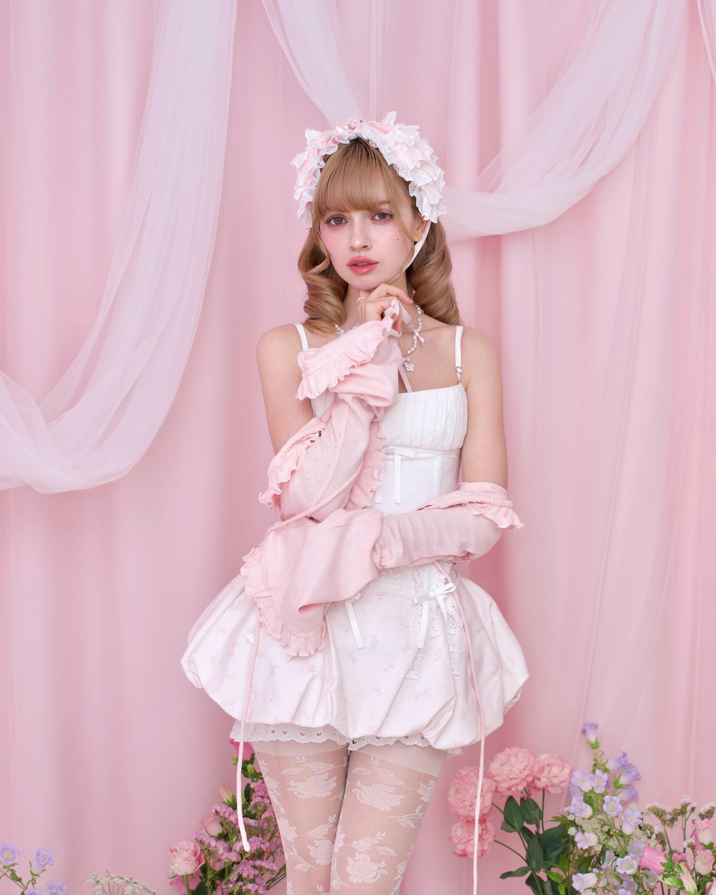 Call Me Sweet Cotton Cardigan - Pink