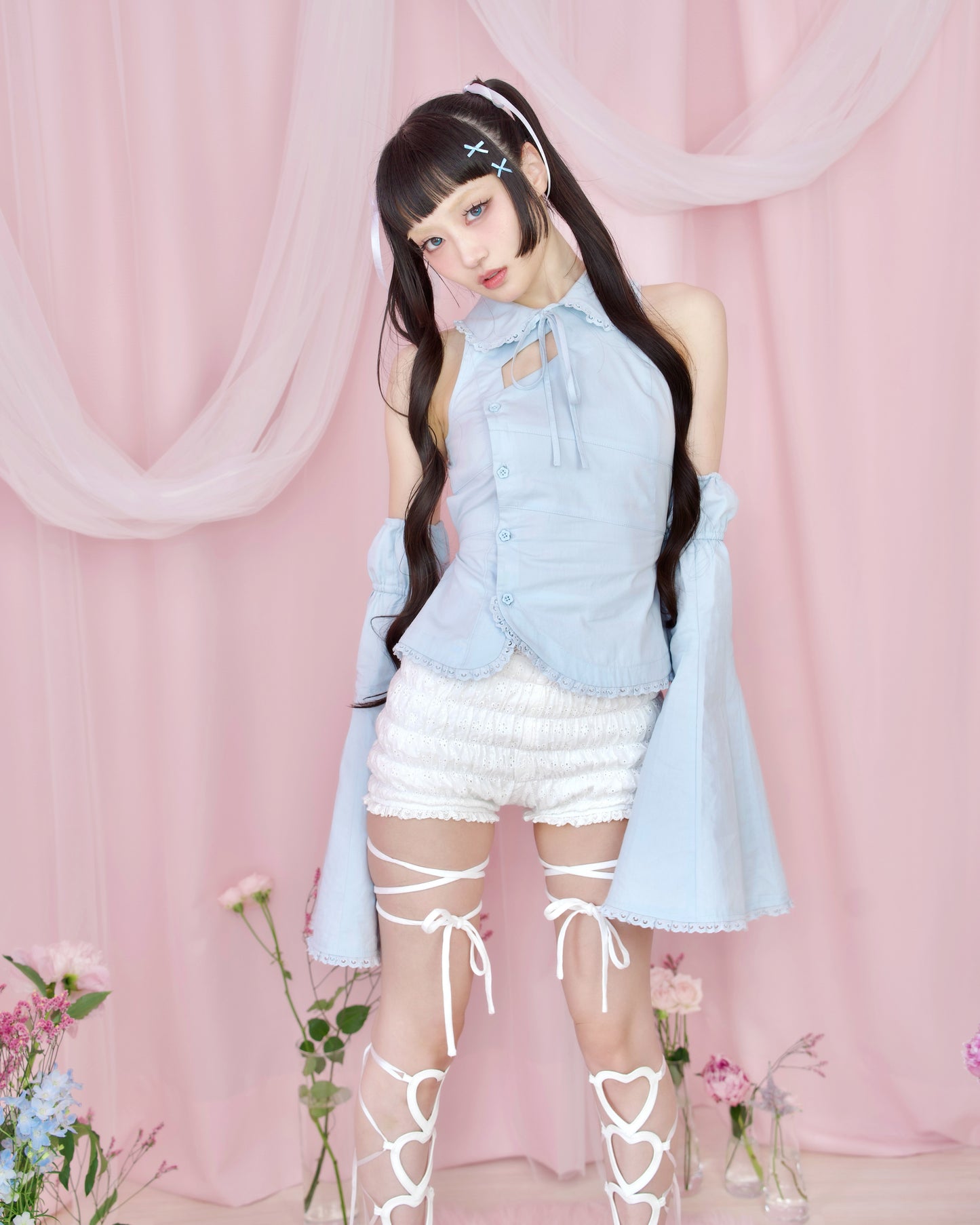 Tied With Love Cotton Bloomers - White // PREORDER