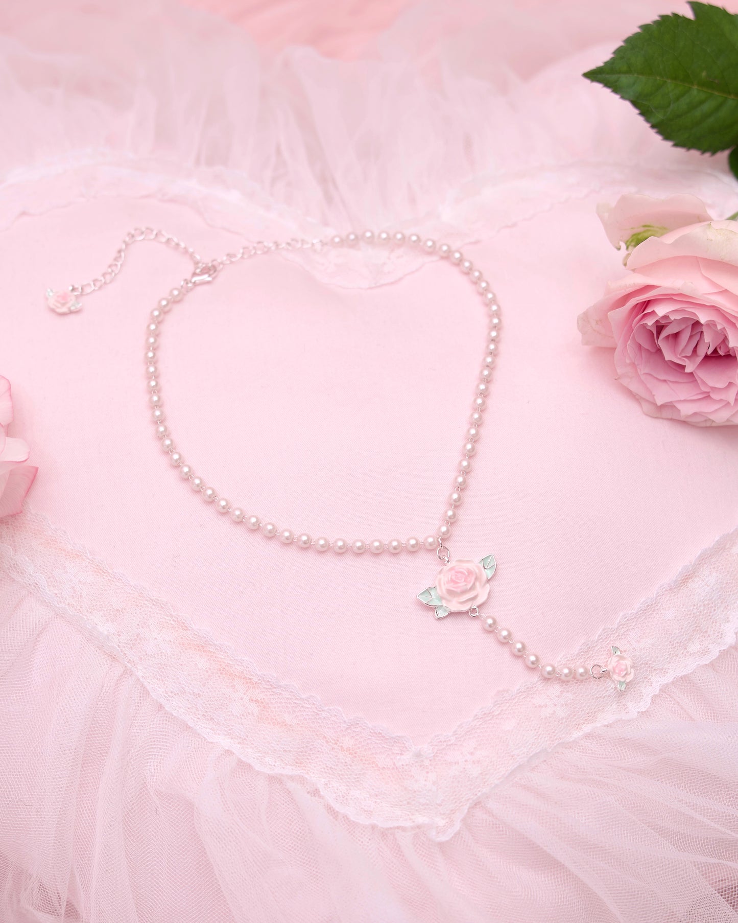 Rose Drop Necklace