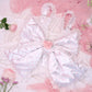 Sweet Rosette Bow Bag