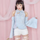 World is Mine Blouse - Blue // PREORDER