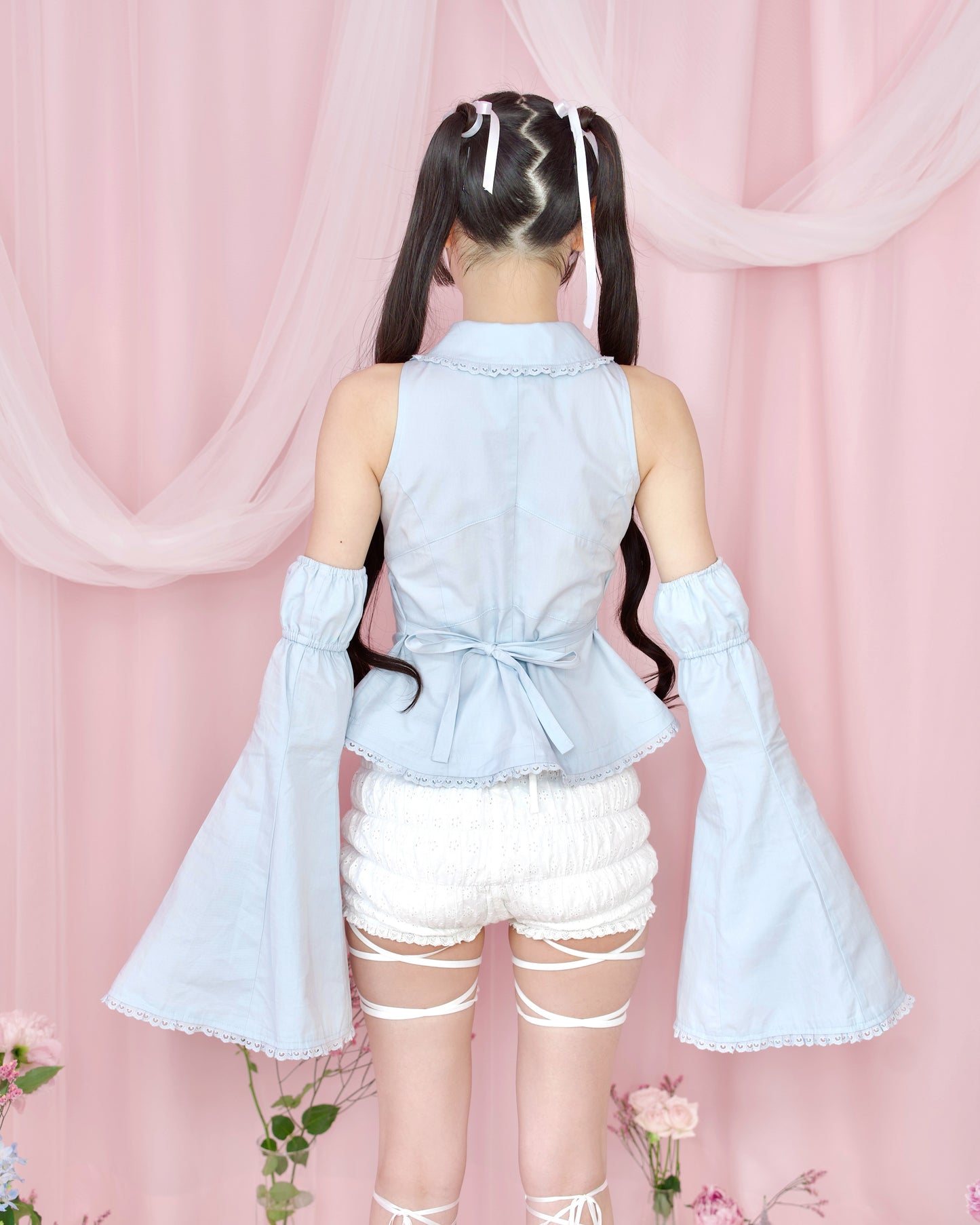 World is Mine Blouse - Blue // PREORDER