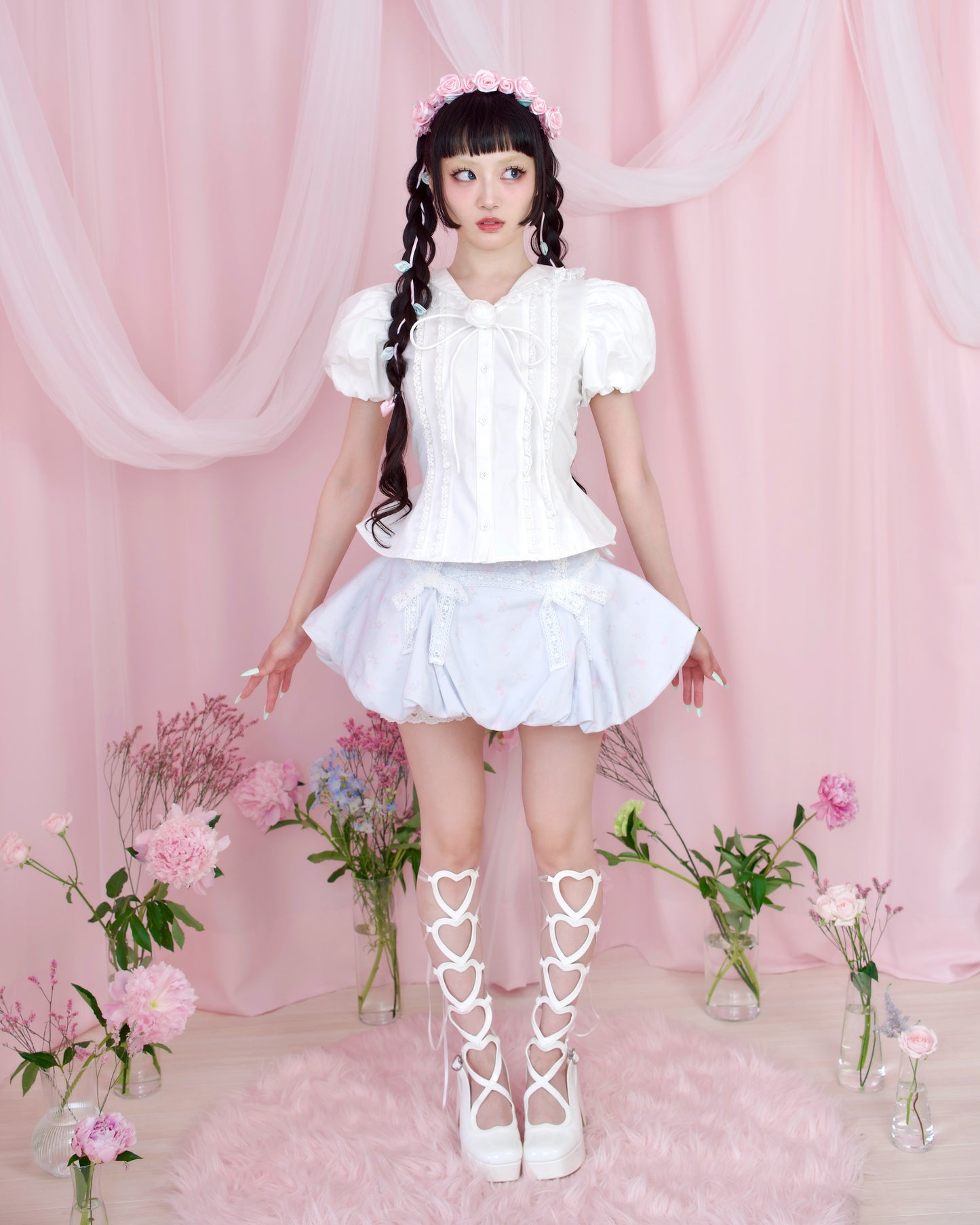 Set Sail Dream Blouse - White // PREORDER