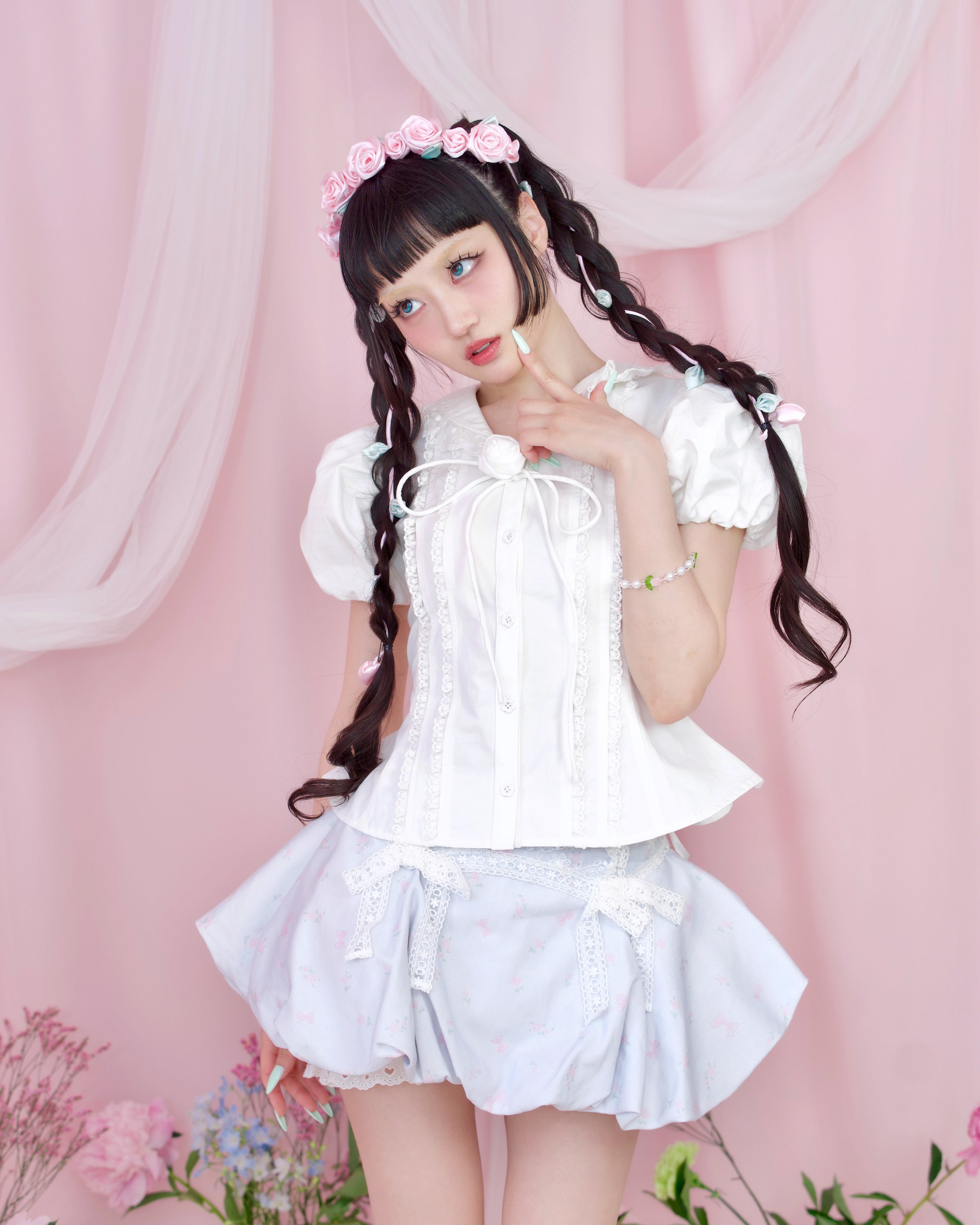 Set Sail Dream Blouse - White // PREORDER – Vina of the Valley