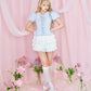 Set Sail Dream Blouse - Blue // PREORDER