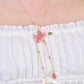 Sakura Petal Necklace - Gold