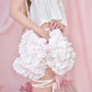 Ribbon Frill Bag - White x Pink // PREORDER