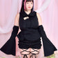 World is Mine Blouse - Black // PREORDER