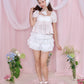 My Little Cottage Babydoll Short Sleeve Blouse - Pink // PREORDER