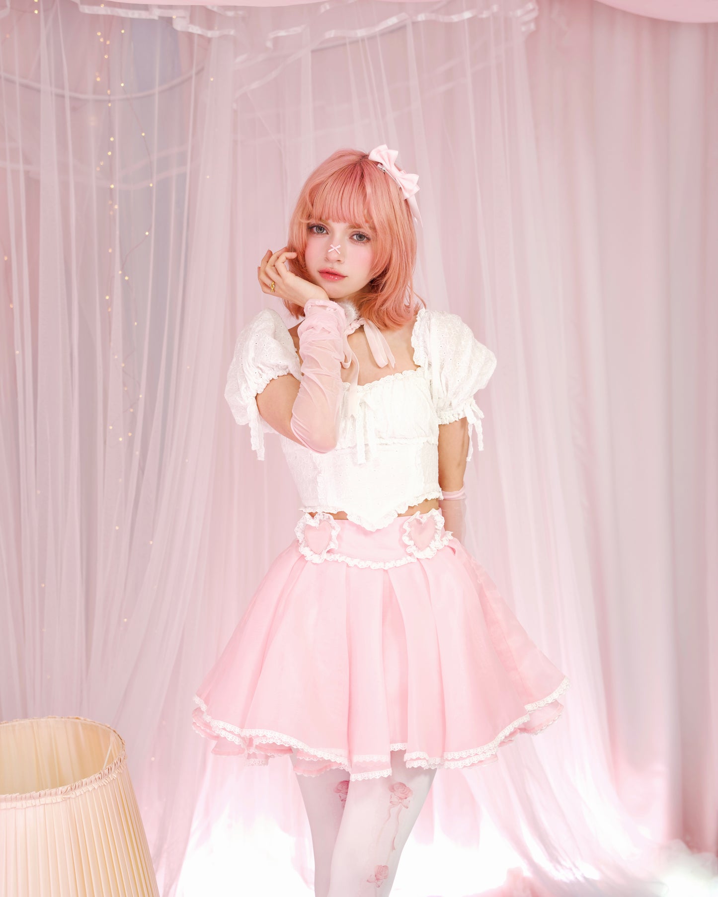 Heartlette Organza Skirt Pink PREORDER