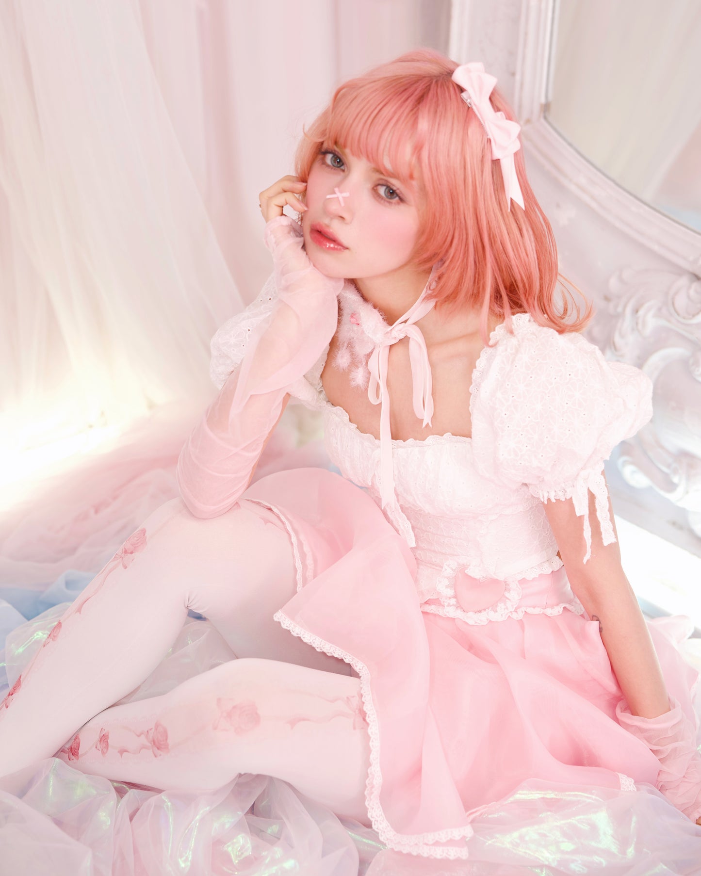 Heartlette Organza Skirt Pink PREORDER