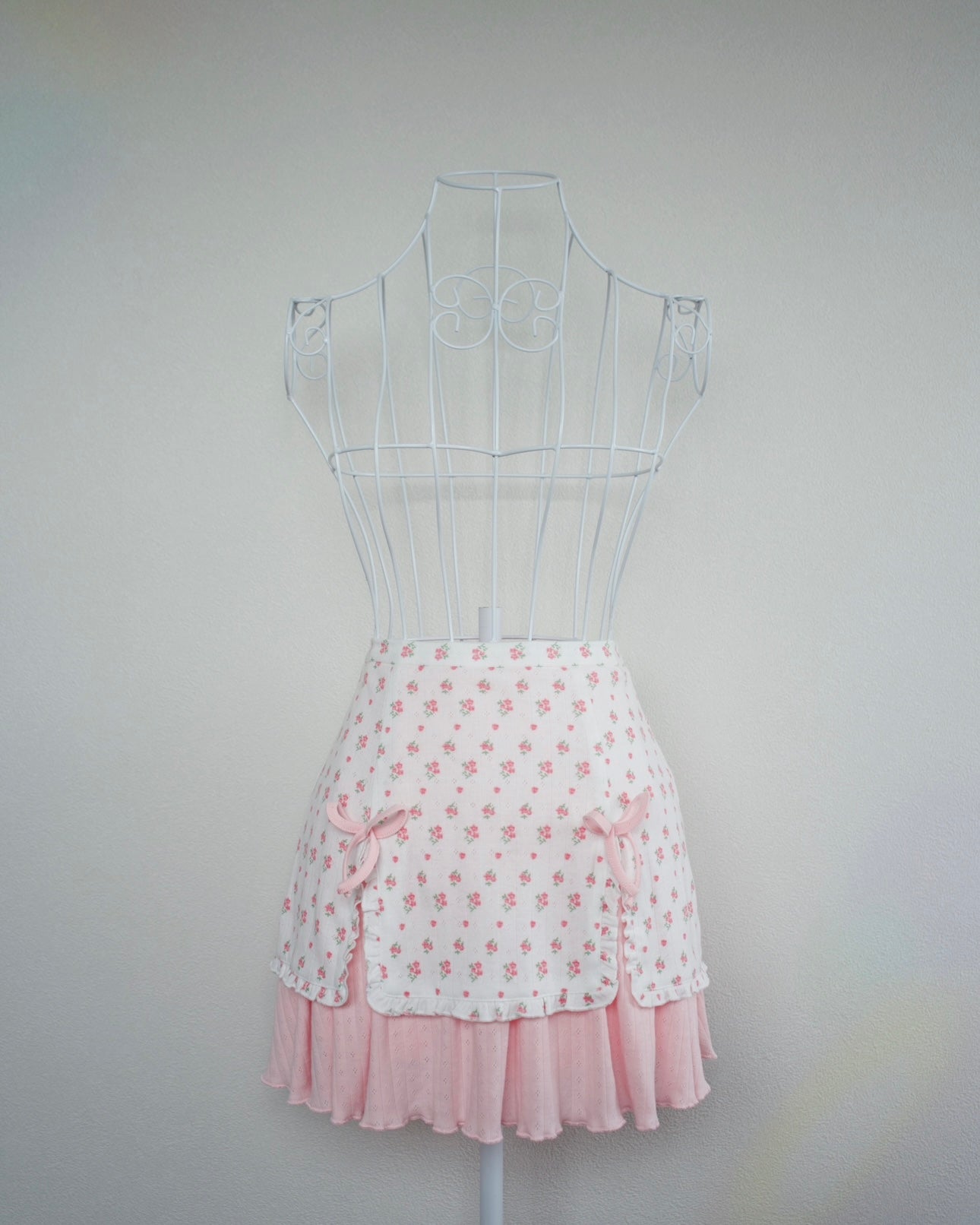 Blushing Rose Pointelle Set Skirt