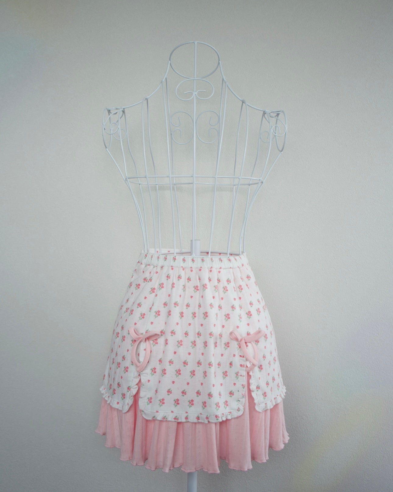 Blushing Rose Pointelle Set Skirt