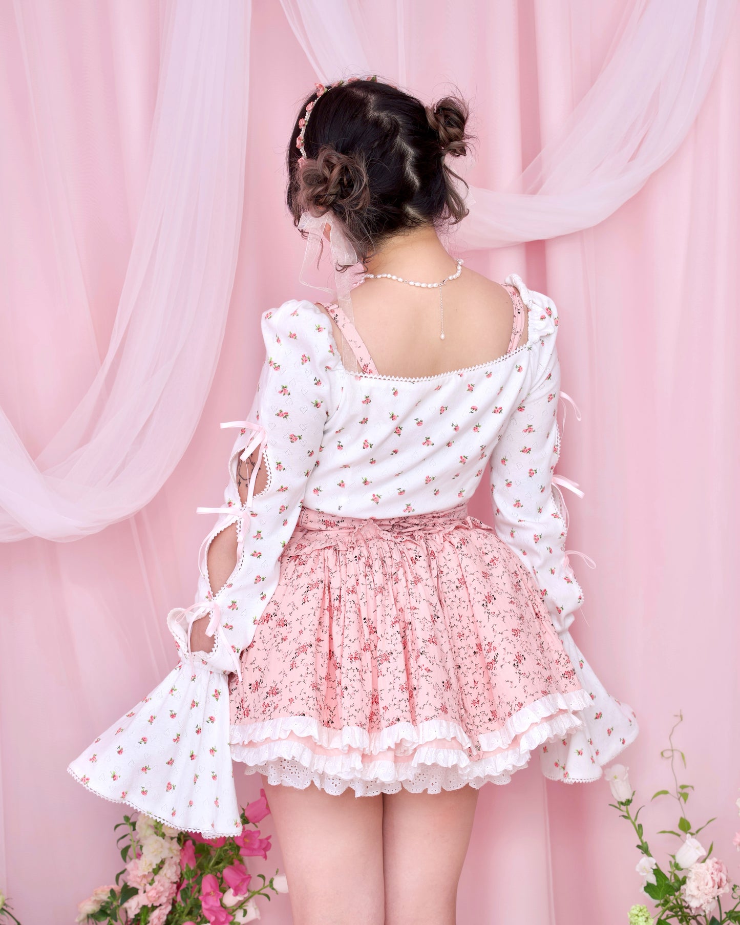 Promenade Daydream Cardigan - White // PREORDER
