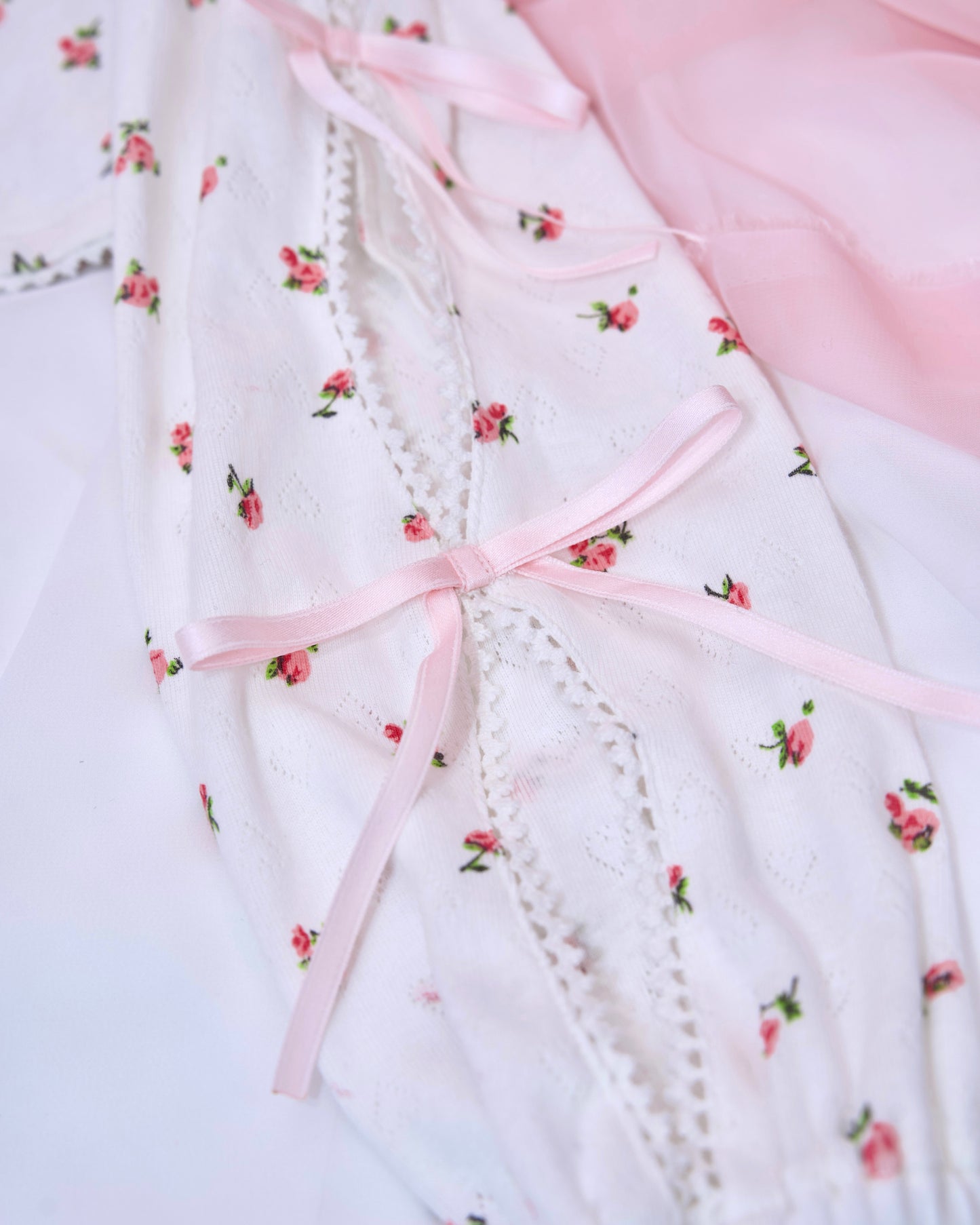 Promenade Daydream Cardigan - White // PREORDER