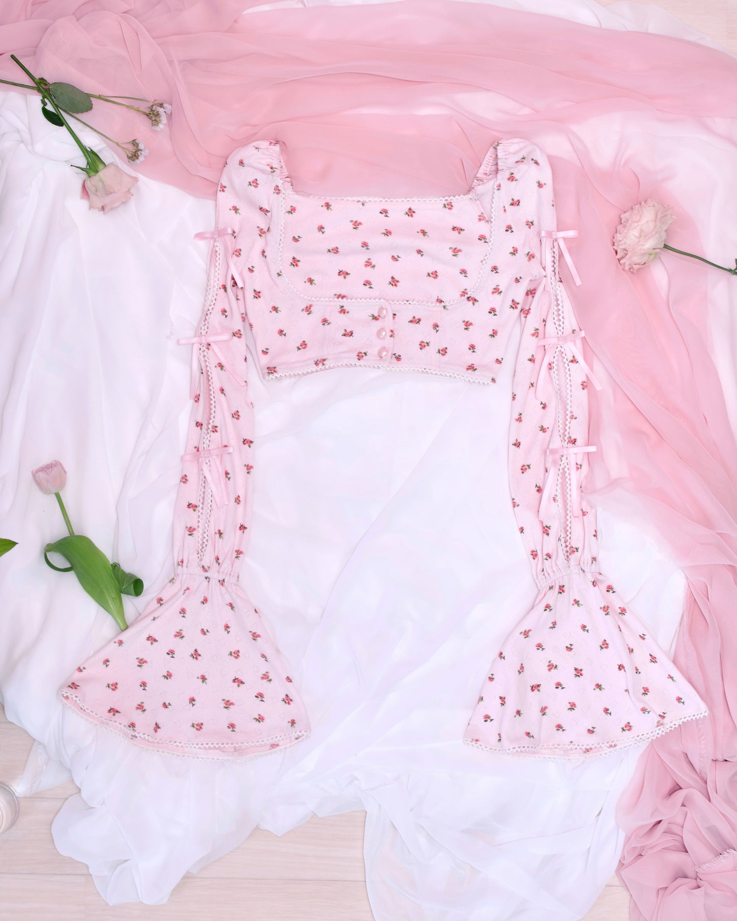 Promenade Daydream Cardigan - Pink // PREORDER