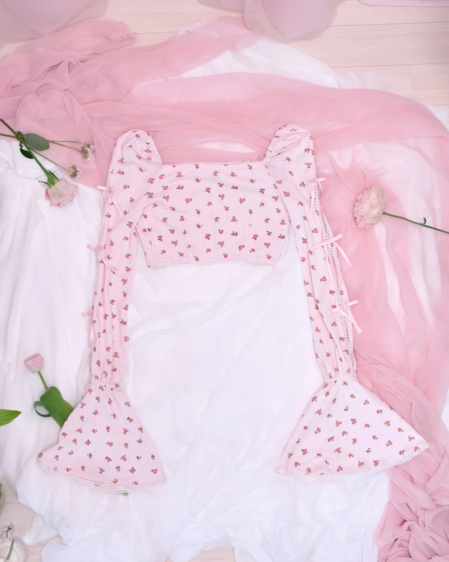Promenade Daydream Cardigan - Pink // PREORDER