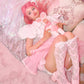 "Dear Valentine" Knee High Heart Platform Heels Pink