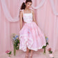 Princess Tier Cake Long Tulle Skirt - Pink // PREORDER