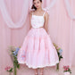 Princess Tier Cake Long Tulle Skirt - Pink // PREORDER
