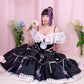 Princess Tier Cake Long Tulle Skirt - Black // PREORDER