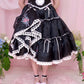 Princess Tier Cake Long Tulle Skirt - Black // PREORDER