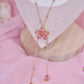 Sakura Petal Necklace - Gold