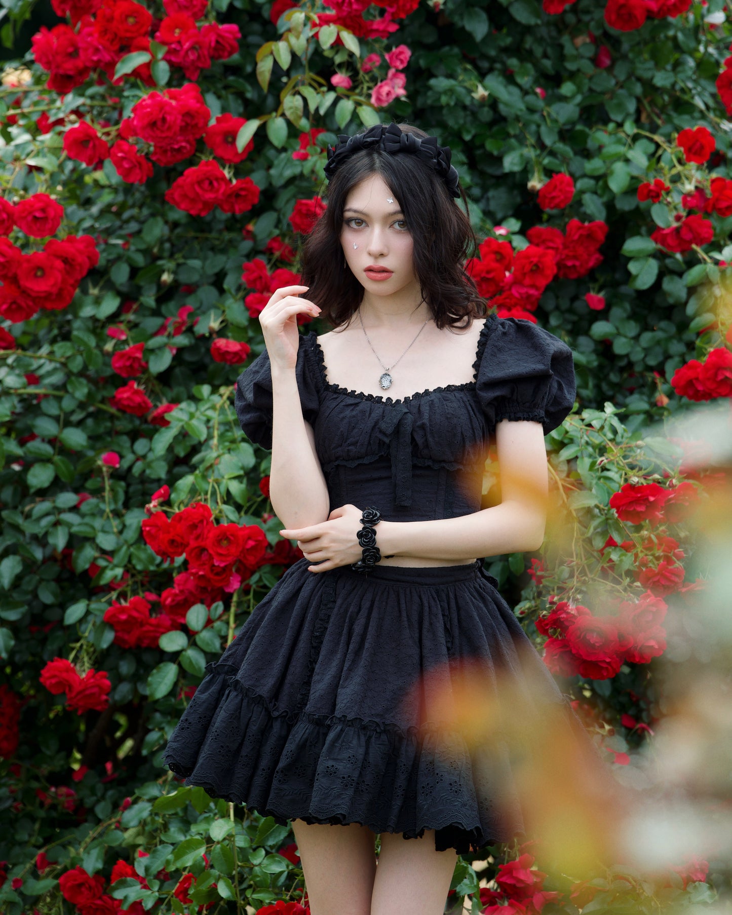 Summer Belle Set Top Black // PREORDER