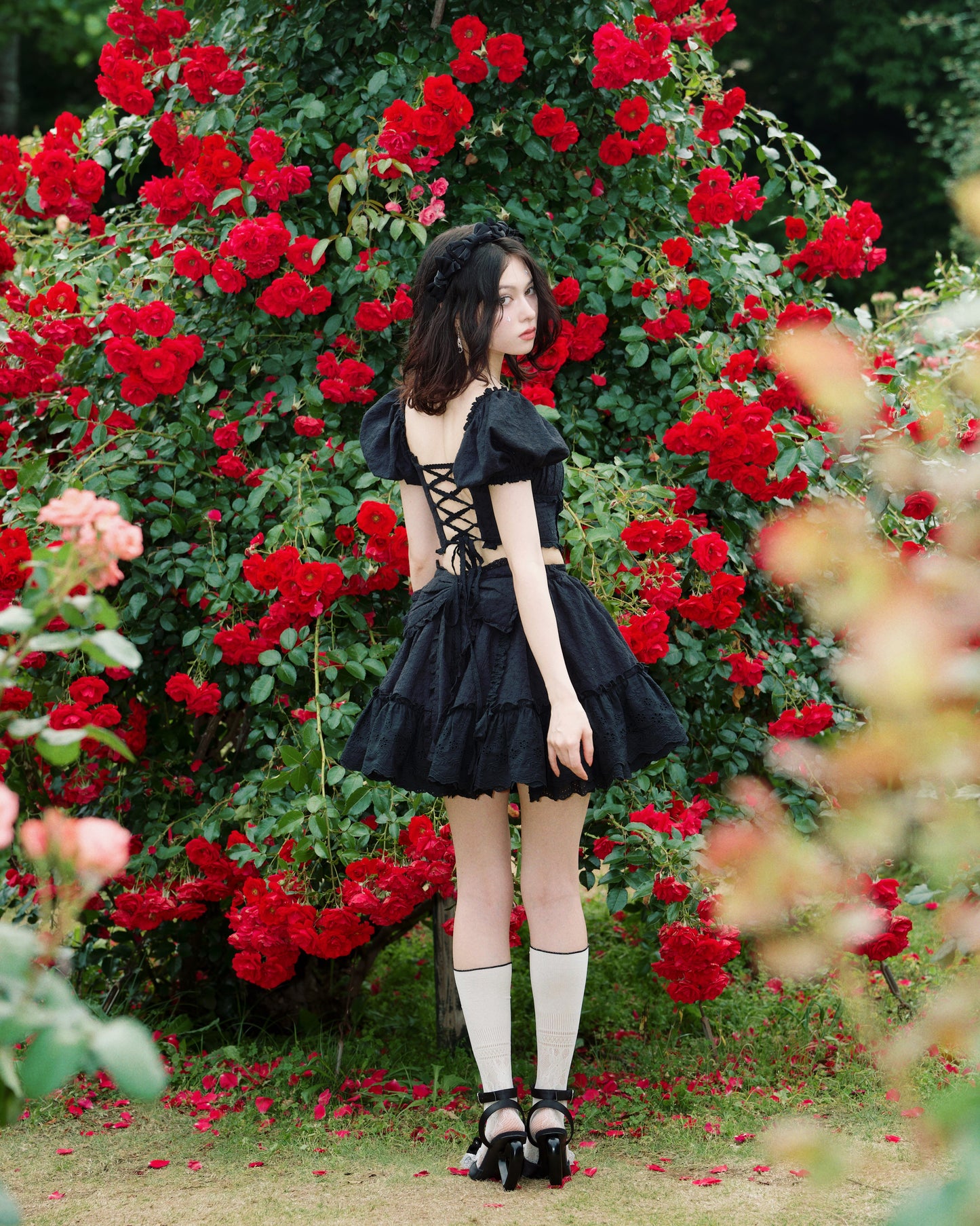 Summer Belle Set Top Black // PREORDER