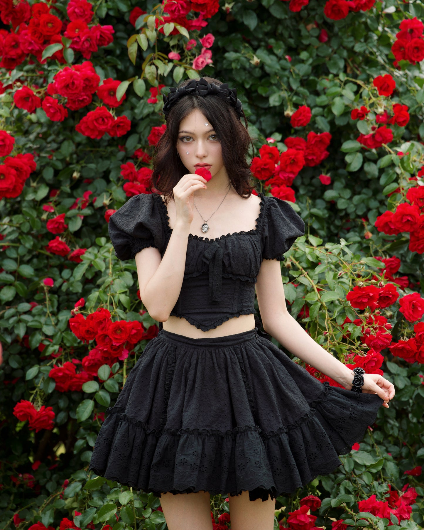 Summer Belle Set Top Black // PREORDER