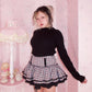 Shortcake Ruffle Skirt - Black // PREORDER