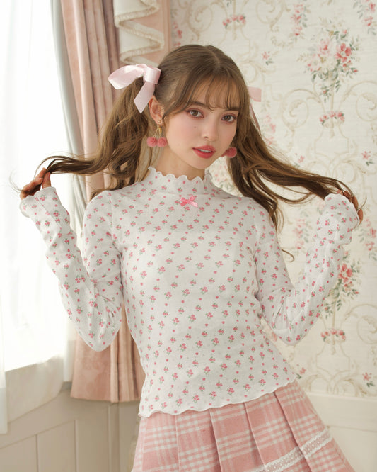 Your Perfect Turtleneck FLORAL
