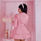 Sugarplum Heart Coat - Pink // PREORDER