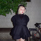 Sugarplum Heart Coat - Black // PREORDER