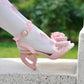 La Vie En Rose Heart Sandal Heels Pink PREORDER