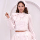 Dear Juliet Ribbon Blouse - Pink // PREORDER