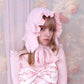 Marshmallow Bunny Bonnet - Pink // PREORDER