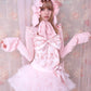 Coquette Dream Ribbon Bustier - Pink