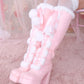 Snow Kitty Boots - Pink // PREORDER