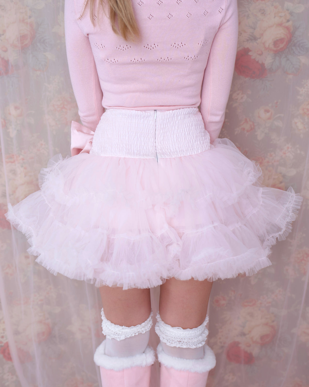 Petite Pirouette Tulle Skirt - Pink // PREORDER