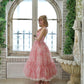 Fairytale Organza Dress - Pink // PREORDER