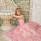 Fairytale Organza Dress - Pink // PREORDER