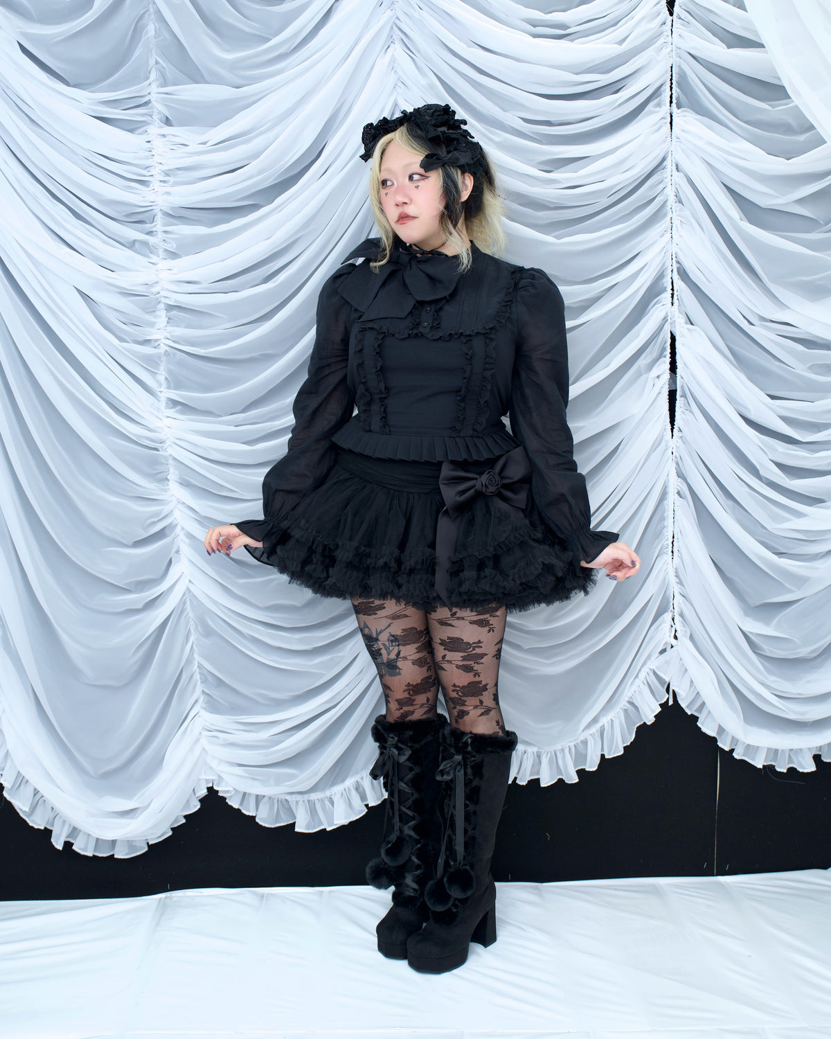 Petite Pirouette Tulle Skirt - Black // PREORDER