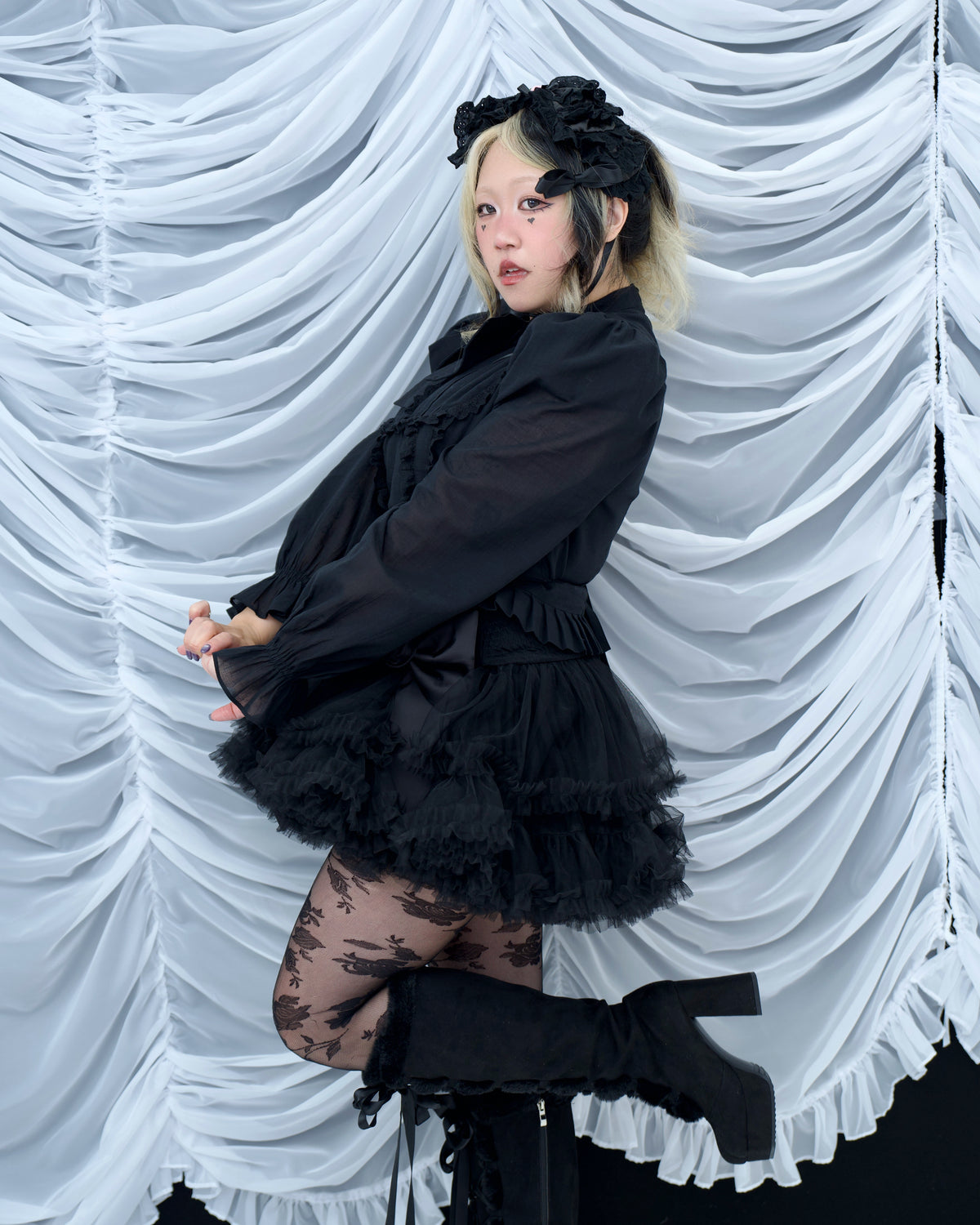 Petite Pirouette Tulle Skirt - Black // PREORDER