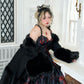 Snow Angel Long Winter Coat - Black // PREORDER